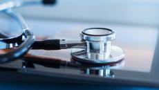 stethoscope on tablet