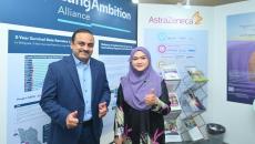 Vinod Narayanan, Country President, AstraZeneca Malaysia and Dr Puteri Norliza binti Megat Ramli, Deputy Director, Institut Kanser Negara, at the collaboration announcement